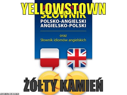Yellowstown – Yellowstown żółty kamień