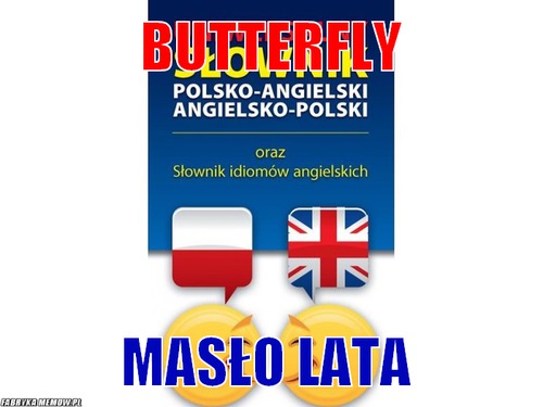 Butterfly – butterfly masło lata 
