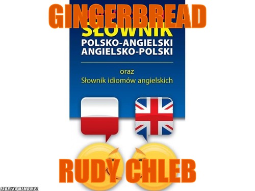 Gingerbread – Gingerbread Rudy chleb
