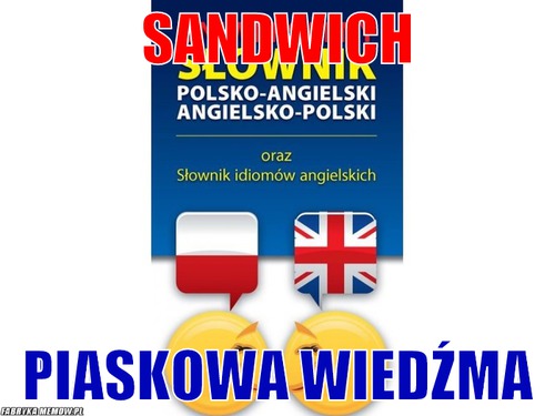 Sandwich – sandwich piaskowa wiedźma