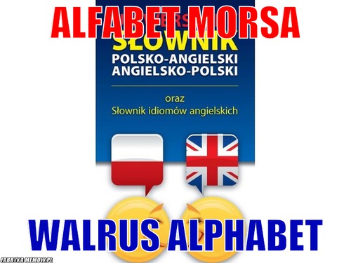 Alfabet morsa – alfabet morsa walrus alphabet