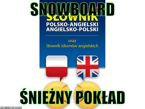 Snowboard – snowboard śnieżny pokład
