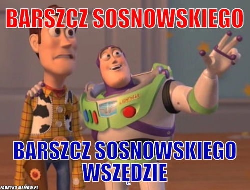 Barszcz Sosnowskiego – Barszcz Sosnowskiego Barszcz Sosnowskiego wszędzie