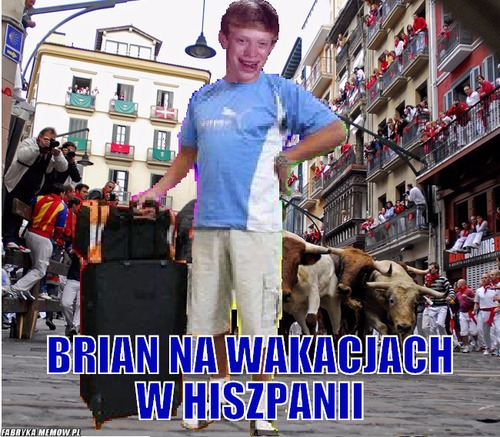  –  Brian na wakacjach w hiszpanii