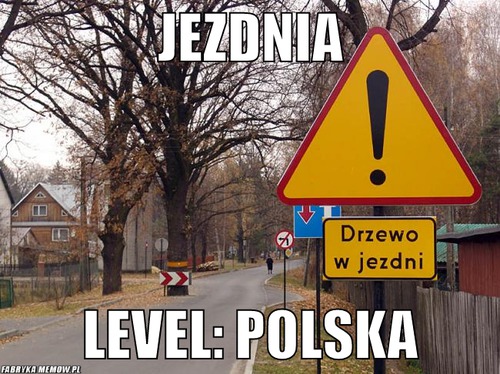 Jezdnia – jezdnia level: Polska