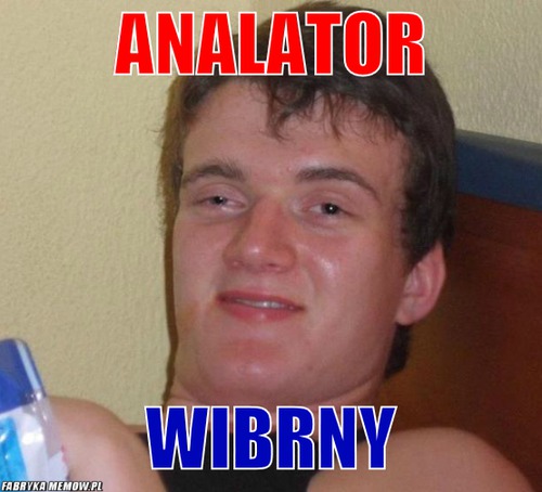Analator – Analator wibrny