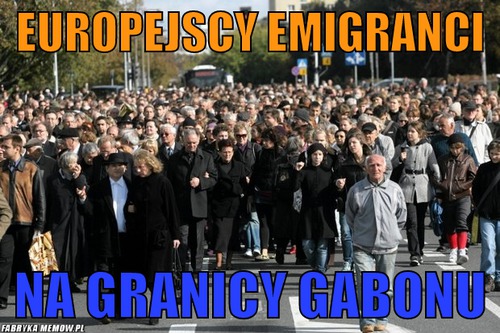 Europejscy emigranci – europejscy emigranci na granicy Gabonu