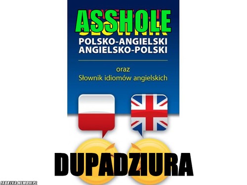 Asshole – asshole dupadziura