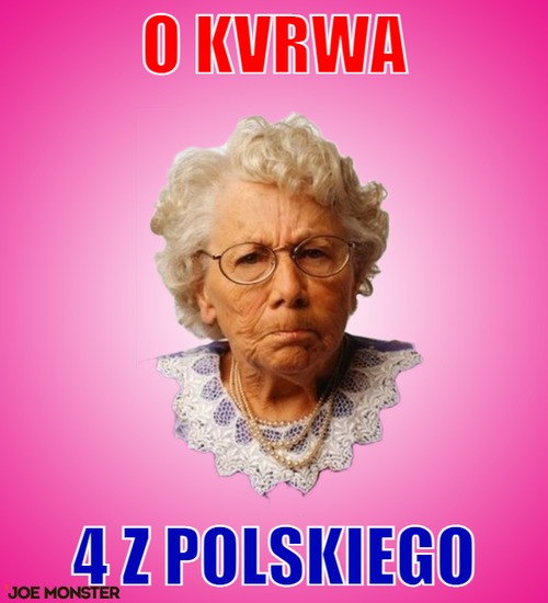 O kvrwa – o kvrwa 4 z polskiego