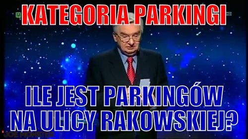 Kategoria parkingi – kategoria parkingi ile jest parkingów na ulicy rakowskiej?