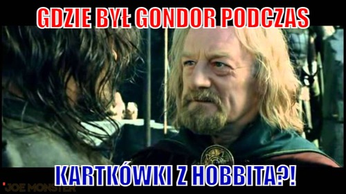 Gdzie był gondor podczas – gdzie był gondor podczas  kartkówki z hobbita?!