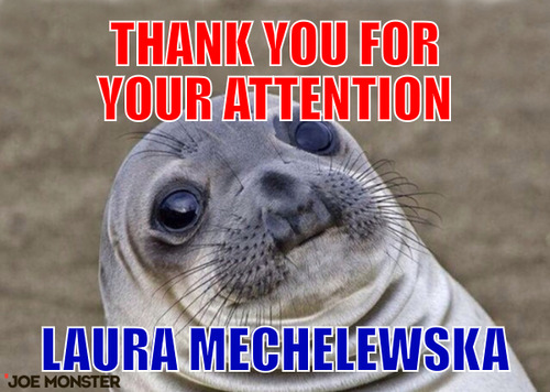 Thank you for your attention – Thank you for your attention Laura mechelewska